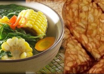 Tempe dan Sayur Asem
