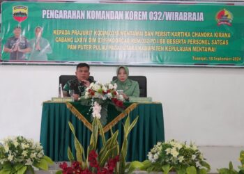 Kunker ke Mentawai, Anggota TNI Diminta Jaga Netralitas pada Pilkada Serentak 2024