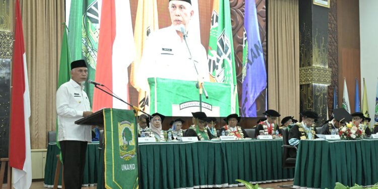Mahyeldi Berharap Unand Terus Produksi Inovasi Berdampak Sosial Positif