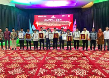 Usai Cabut Nomor Urut, Lima Paslon di Payakumbuh Diingatkan KPU