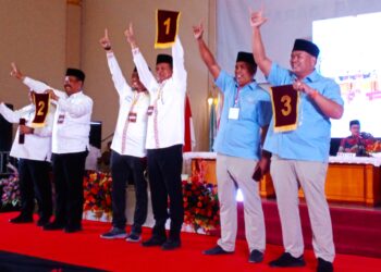 Kontestasi Terbesar di Pariaman, ini Nomor Urut Paslon Pilkada 2024