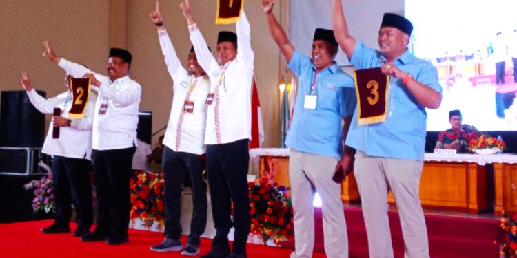 Kontestasi Terbesar di Pariaman, ini Nomor Urut Paslon Pilkada 2024