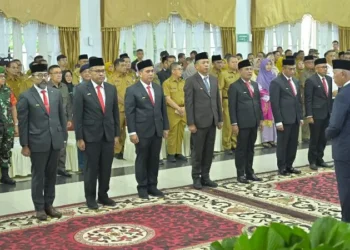 Lantaran Ikut Pilkada Serentak, Sembilan Pjs di Sumbar Dikukuhkan