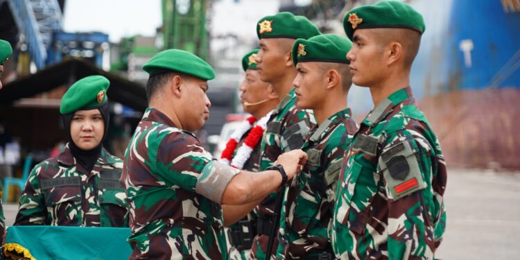 Ratusan Prajurit Satgas Pamtas RI-PNG Yonif 133/Yudha Sakti Tiba di Ranah Minang