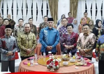 Irsyad Safar Hadiri Jamuan Makan Malam dengan Kajati Sumbar