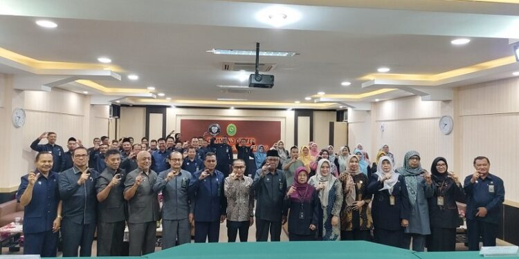 KI Sumbar Kkoordinasi dengan Lembaga Yudikatif Pengadilan Tinggi Agama dan Pengadilan Tinggi Negeri Padang (Foto: Ist)