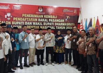 Sempat Ditolak, Adi Gunawan-Romi Siska Putra Siap ‘Bertarung” di Pilkada Dharmasraya