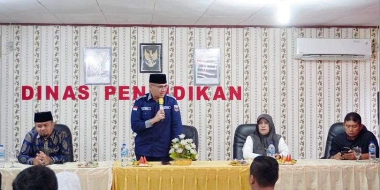 Keluarga Besar Dinas Pendidikan Dharmasraya Gelar Peringatan Maulid Nabi