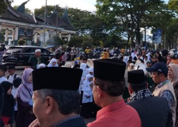 Ribuan Anak di Bukittinggi Ikuti Pawai Taaruf
