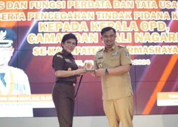 Kajati Sumbar Kunjungi Dharmasraya, Jalin Sinergi untuk Pemerintahan yang Baik