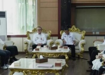 Hari Pertama Kerja, Pjs Wako Bukittinggi Rapat dengan Kepala SKPD