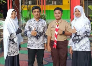 Alhaqi Fahrezy Mewakili SMA Negeri 1 Sitiung di Jambore Nasional Generasi Hijau