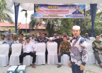 Reses Anggota DPRD Sumbar Salamat Simamora, Serap Aspirasi Warga Sitombol dan Sontang Cubadak