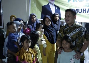 Reses ke daerah pemilihan anggota DPRD Sumbar, M Iqra Chissa Putra, pada masa sidang pertama tahun 2024-2025 (Foto: Ist)