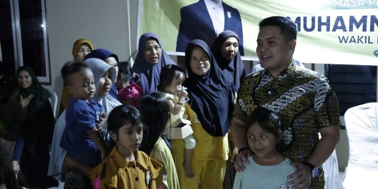 Reses ke daerah pemilihan anggota DPRD Sumbar, M Iqra Chissa Putra, pada masa sidang pertama tahun 2024-2025 (Foto: Ist)