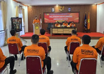 Tingkatkan Kualitas SDM, 20 Pegawai SAR Ikuti Pelatihan SAR Planning