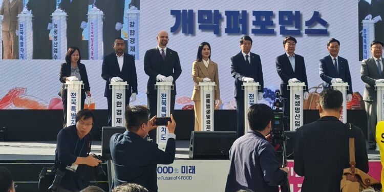 Sumbar Dapat Kehormatan, Audy Buka IFFE Tahun 2024 di Negeri Ginseng