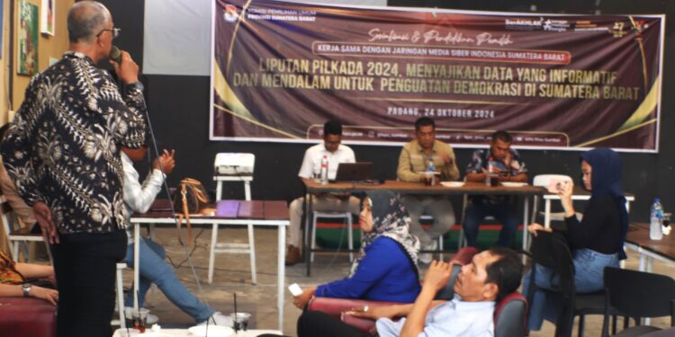 KPU Sumbar Gandeng JMSI Kawal Demokrasi pada Pilkada 2024