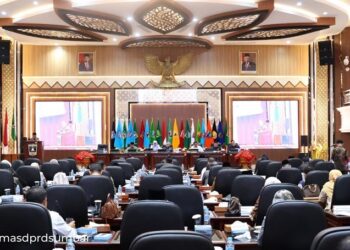 Rapat paripurna dengan agenda Pembentukan Alat Kelengkapan DRPD Sumatera Barat Masa Jabatan Tahun 2024-2029. (FOto: Ist)