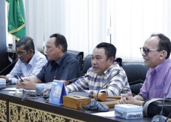 Rombongan Pansus Ranperda Penanggulangan Bencana DPRD Kabupaten Batubara, Provinsi Sumatera Utara ke DPRD Sumbar (Foto: Ist)