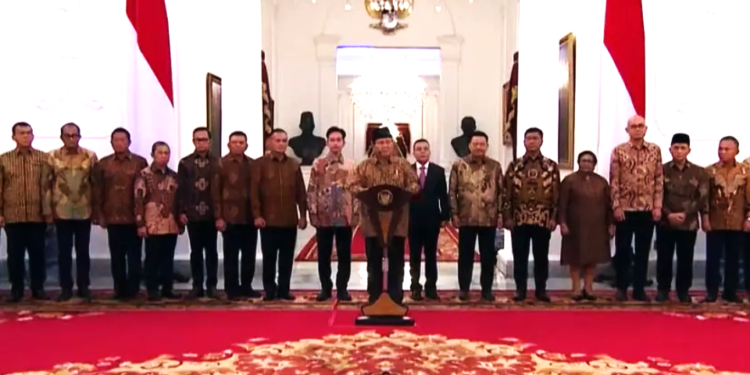 Daftar Lengkap 56 Wakil Menteri ‘Kabinet Merah Putih’ Prabowo-Gibran