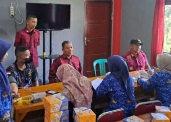 Pegawai Lapas Dharmasraya Jalani Cek Kesehatan PTM