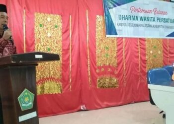 Anggota DWP Kemenag Dharmasraya Diminta Aktif Berkegiatan Sosial