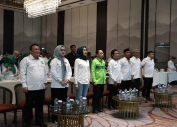 Foto pembukaan kegiatan Bimtek Simpel oleh DPP PKB. Sabtu, (09/11/2024) [ foto : sci/tmi]