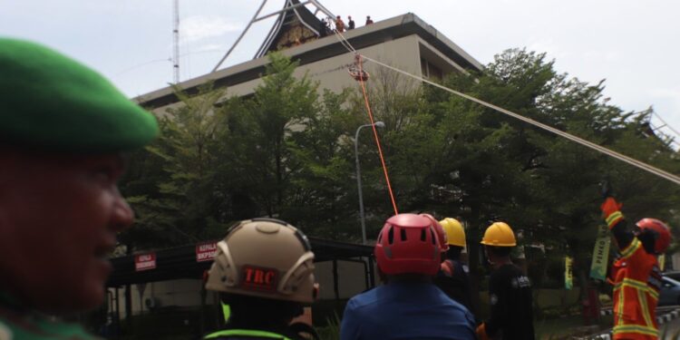 749 Personel Latihan Gabungan Hadapi Ancaman Megathrust Mentawai