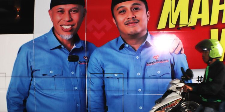 Pilgub Sumbar, Mahyeldi-Vasko Unggul Telak 77,58 Persen