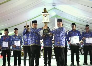 Kafilah Sumbar Sabet Juara Umum MTQ Korpri Nasional