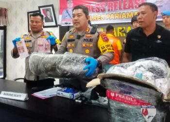Residivis Narkoba Diringkus Polres Pariaman Terancam Pidana Mati