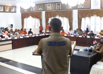 BPBD Sumbar Kaji Kontijensi melalui TTx Penanganan Gempa Bumi dan Tsunami