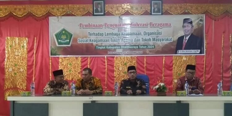 Moderasi Beragama Jadi Kunci Atasi Radikalisme di Dharmasraya