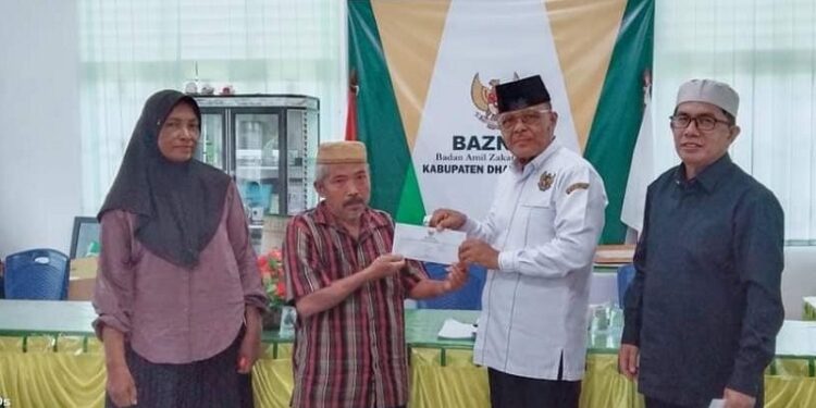 Baznas Berdayakan Ekonomi Mustahik Lewat Program Dharmasraya Makmur