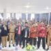 Foto bersama sosialisasi Netralitas Wali Nagari dan Perangkat Nagari Pada Pemilihan Gubernur dan Wakil Gubernur Sumatera Barat serta Bupati dan Wakil Bupati Solok Tahun 2024. Senin, (18/11/2024) [foto : ist]