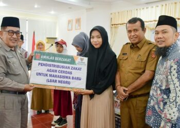 Baznas Agam Salurkan Hampir Dua Miliar Rupiah ZIS kepada 6.158 Mustahik