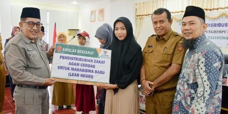 Baznas Agam Salurkan Hampir Dua Miliar Rupiah ZIS kepada 6.158 Mustahik