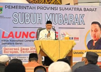 Pemprov Sumbar Luncurkan Klik Gema untuk Pembinaan Generasi Muda Berkarakter