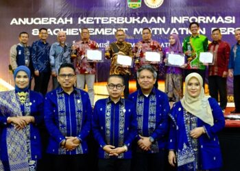 Hasil Monev 2024, KI Sumbar: 29 Badan Publik Informatif, 172 Belum Transparan