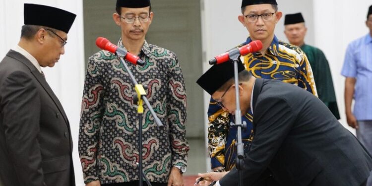 Al Amin Dilantik Jadi Pj Sekda Kota Bukittinggi