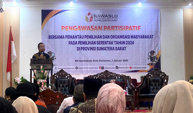 Bawaslu Sumbar Gelar Pengawasan Partisipatif Pilkada 2024