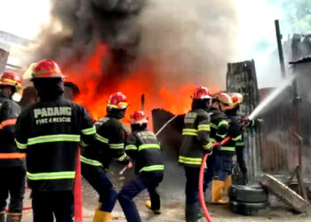 Gudang Rongsokan di Kota Padang Terbakar, Kerugian Rp500 Juta