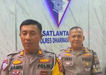 Meresahkan! Polres Dharmasraya Tindak Tegas Balapan Liar dan Knalpot Bising