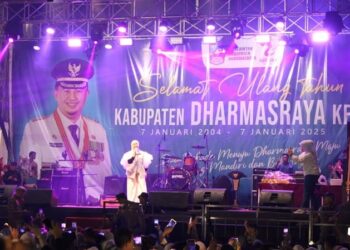 Rayola Sukses Rajut Kebersamaan di HUT ke-21 Dharmasraya