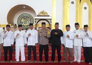 Ribuan Jamaah Padati Tabligh Akbar HUT ke-21 Dharmasraya, Perkuat Keimanan dan Ketaqwaan
