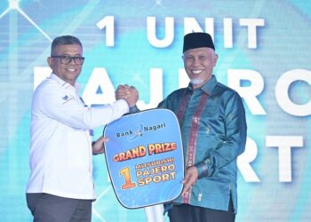 Bank Nagari Luncurkan Aplikasi “Ollin Nagari”, Mahyeldi Beri Apresiasi