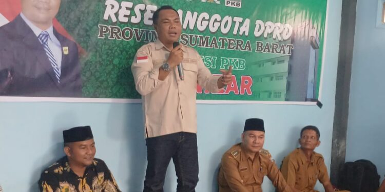 Serap Aspirasi di Wonosari, Donizar Janji Tindaklanjuti Pembangunan