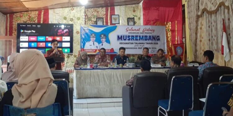 Musrenbang Kecamatan Talamau Selaraskan Usulan Prioritas Pembangunan