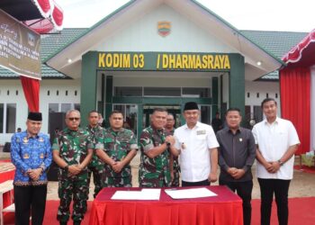 Serah Kantor Kodim Penghubung, Disiapkan Jadi Kodim Dharmasraya